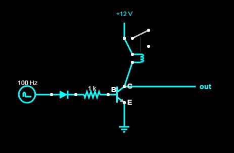 tacho amp circuit
circuit to change a 5V square wave signal to a high voltage spike signal to run tachometers which ran of the coil -
